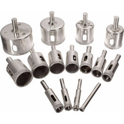 Diamond Hole saw Drill Bit Tool 6-50mm Ceramic Porcelain Glass Marble 6/8/10/12/14/16/18/20/22/25/26/28/30/40/50mm