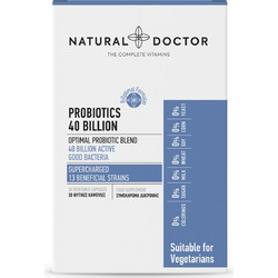 Natural Doctor Probiotics 40 Billion Προβιοτικά 30 Κάψουλες