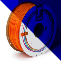 Real Filament PLA 2.85mm Fluorescent Orange 1kg