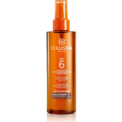 Collistar Supertanning Dry Αδιάβροχο Λάδι Μαυρίσματος Σώματος SPF6 200ml