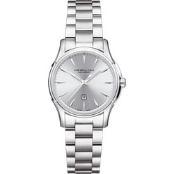 Hamilton Jazzmaster Donna Argent 34MM Auto Γυναικείο Ρολόι Αυτόματο με Ασημί Μεταλλικό Μπρασελέ H32315152