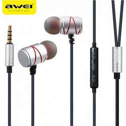 Awei ES-910 Handsfree In-Ear 3.5mm Silver