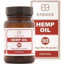 Endoca Hemp Oil 1500mg CBD 30 Κάψουλες