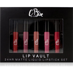 Cougar Beauty Lip Vault Matt Set Liquid Κραγιόν