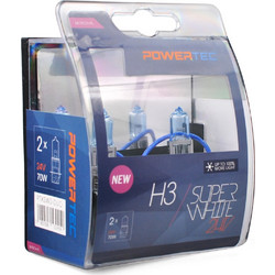 M-tech H3 Powertech Superwhite Αλογόνου 24V 70W 2τμχ