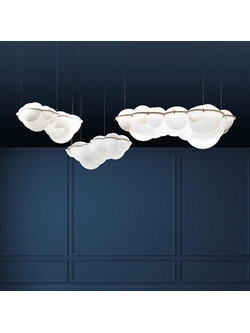 Nemo Lighting Nuvola NUM LWW 51 Κρεμαστό Φωτιστικό Οροφής Τρίφωτο LED