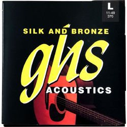 GHS 370-12L Σετ 6 Χορδές Ακουστικής Κιθάρας Bronze 11-49" Light Tension