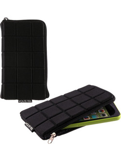 VOLTE-TEL ΘΗΚΗ ΠΟΥΓΚΙ CUBE ΜΕ ZIPPER NSP 2500DS/2300DS /2000DS/1850DS/1800DS BLACK SL