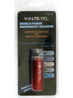 Volte-Tel D820 Power Bank 400mAh Red