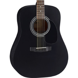 Cort AD810 Dreadnought Black Satin