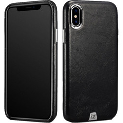 Θήκη ICARER Δερμάτινη Transformer Vintage για Apple iPhone X - ΜΑΥΡΟ