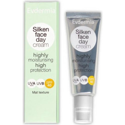 Evdermia Silken Day Αντηλιακή Κρέμα Προσώπου SPF40 50ml