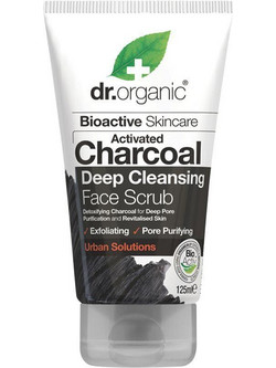 Dr. Organic Charcoal Deep Cleansing Scrub Προσώπου 125ml