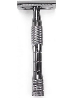 Yaqi Classic Ξυραφάκι Ασφαλείας Chrome Gun Metal