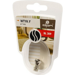 Φις κεραίας ίσιο τύπου F Φ7mm 5906881186091