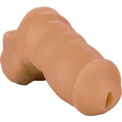 CalExotics Packer Gear Ρεαλιστικό Dildo με Όρχεις 7.5cm Tan