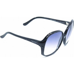 Matrix 8018 B01WG1 Γυναικεία Γυαλιά Ηλίου Oversized Κοκάλινα Μαύρα με Μπλε Degradee Φακό