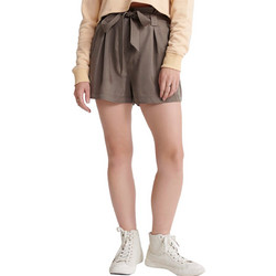 Superdry Desert Paper Bag Γυναικείο Σορτς Υφασμάτινο Ψηλόμεσο Σοκολατί W7110028A-GSO