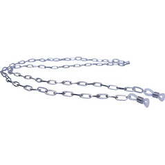 Jt Ασημί αλυσίδα chain γυαλιών ατσάλινη
