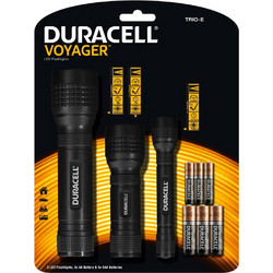 Duracell Voyager Trio-E Φακός Μπαταρίας Led 70lm 3τμχ