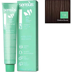 Sens.Us MC2 7.36 Chestnut Blonde Μόνιμη Βαφή Μαλλιών Χωρίς Αμμωνία 100ml