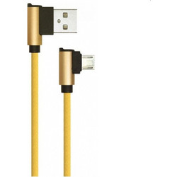 Καλώδιο Φόρτισης και μεταφοράς δεδομένων Diamond Series USB Micro 1m χρυσό VT-5361 V-TAC 8637