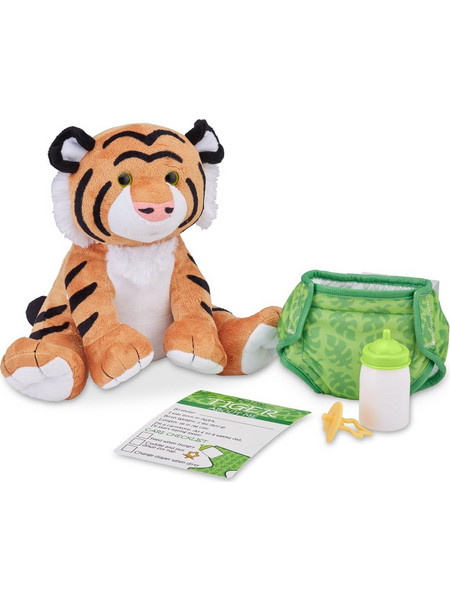 Melissa & Doug Τίγρης Μωρό με Αξεσουάρ Περιποίησης 30450