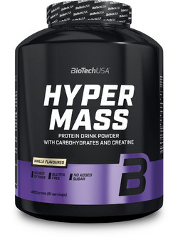 Biotech USA Hyper Mass Vanilla Πρωτεΐνη Ορού Γάλακτος Όγκου 4kg
