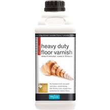 Polyvine Heavy Duty Floor Varnish Βερνίκι Επιφάνειας Ξύλου Νερού Satin 1lt