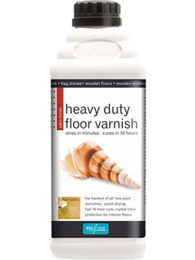 Polyvine Heavy Duty Floor Varnish Βερνίκι Επιφάνειας Ξύλου Νερού Satin 1lt