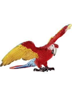 Schleich Wild Life Κόκκινος Παπαγάλος Macaw 14737