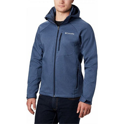 Columbia Αθλητικό Ανδρικό Μπουφάν Χειμωνιάτικο Softshell Αντιανεμικό Navy Μπλε WM3241-465