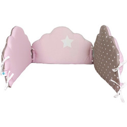 Baby Star Πάντα Κούνιας Ροζ 40x200cm