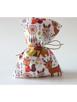 ΠΟΥΓΚΙ ΜΕ ΖΩΑΚΙΑ ΣΕΤ/3 13Χ20CM FOREST ANIMALS MICRO FIBER