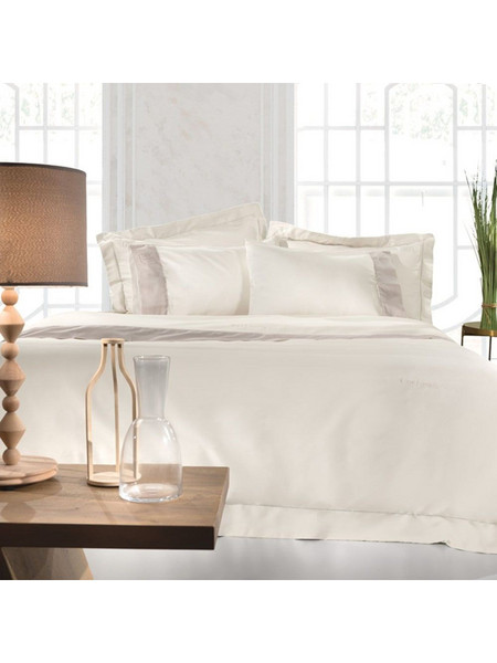 Guy Laroche Σεντόνι King Size Βαμβακοσατέν 270x280cm Silky Ivory