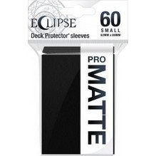 WizKids - Eclipse Jet Black Small Matte Deck Protector 60ct