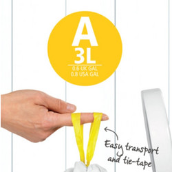 BRABANTIA Σακούλες Απορριμάτων 3lt - 080.3117/27.1
