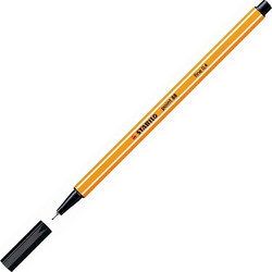 Μαρκαδόρος Σχεδίου STABILO Point 88 No.46 0.4 mm (Μαύρο) (88/46) (STB88/46BK)