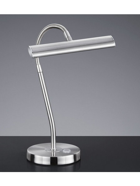 Trio Lighting 529990107 Πορτατίφ LED Λευκό Ασημί Φ15xΥ29cm