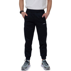 Li-Ning Running Ανδρικό Παντελόνι Φόρμας με Λάστιχο Μαύρο AKYN241-3