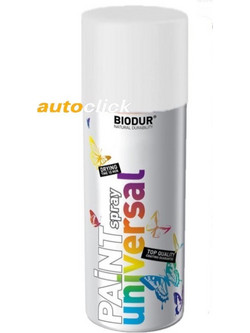 Biodur Paint Spray Universal Σπρευ Βαφή Λευκό Gloss 400ml