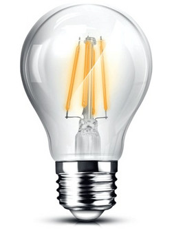 Λαμπτήρας LED FILAMENT E27 7W 6500K (ΨΥΧΡΟ) 806Lm Α60 360o