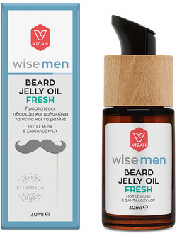 Vican Wise Men Fresh Beard Jelly Oil 30ml