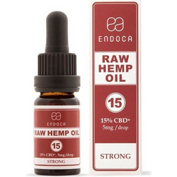 Endoca Raw Hemp Oil 15% CBD + CBDa 1500mg 10ml