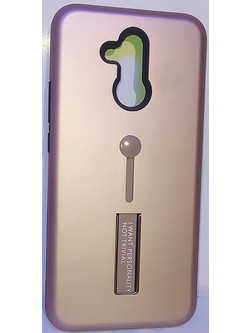 ΘΗΚΗ Huawei Mate 20 Lite ΣΚΛΗΡΗ ΜΕ STAND KICKSTAND ΡΟΖ (OEM)
