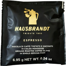 Hausbrandt Κάψουλες Espresso Συμβατές με Μηχανή E.S.E Pod 18τμχ