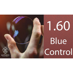 ΚΡΥΣΤΑΛΛΑ CUSTOM LENSES 1,60 BLUE CONTROL