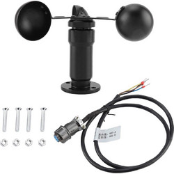 Vikye 4-20mA Wind Speed Sensor Anemometer (Black)