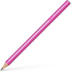 ΜΟΛΥΒΙ FABER CASTELL JUMBO SPARKLE ΡΟΖ 111605