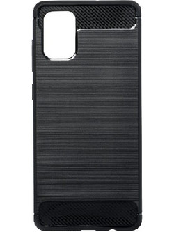Forcell Carbon Back Cover Black (Galaxy A71 5G)